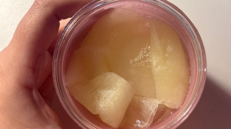 The toner pads sitting in the serum