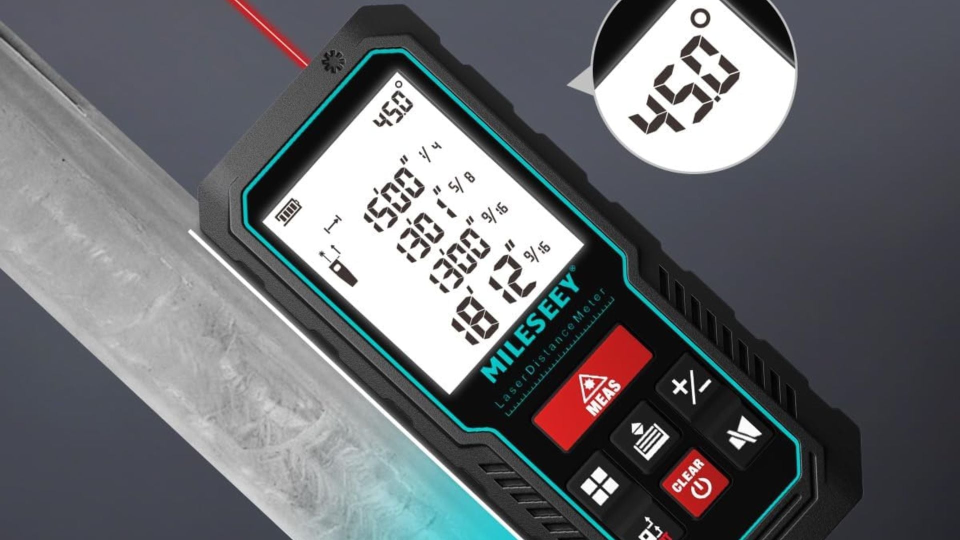 Mileseey Digital Laser Tape Measure