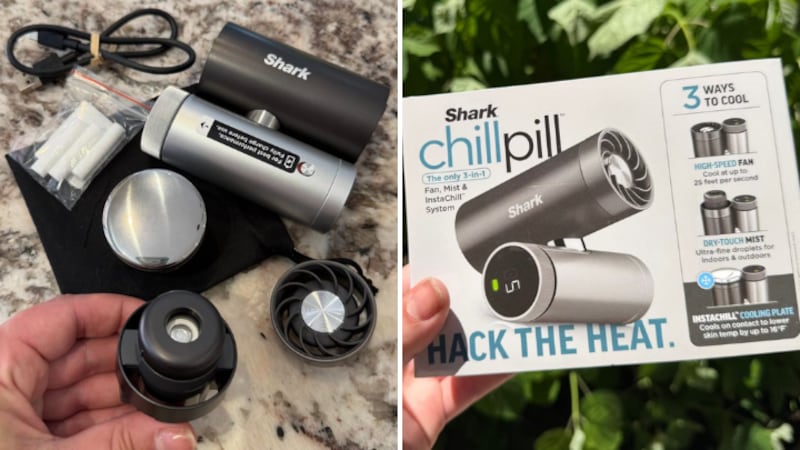 Shark ChillPill device and the 3 attachments