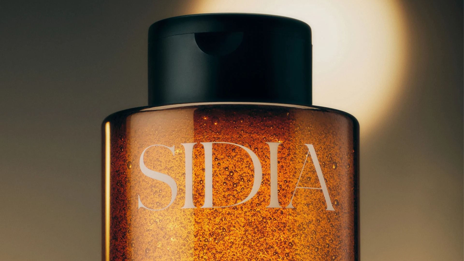 A bottle of SIDIA exfoliant