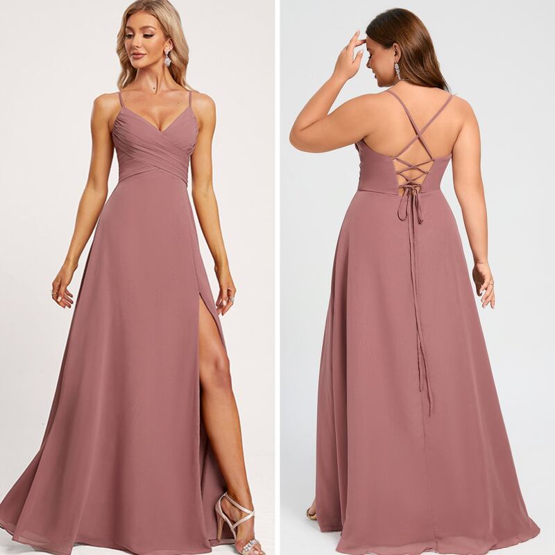 A person wearing JJ's House Jody A-Line Dress.