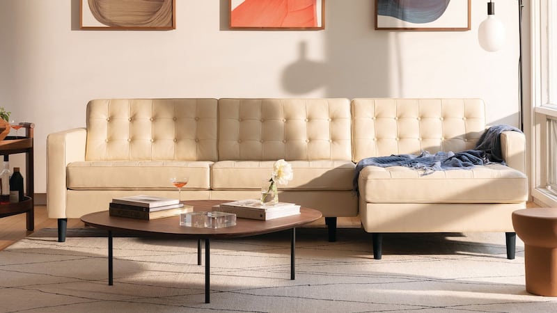 a couch in a living room